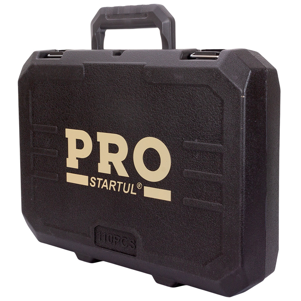 Набор торцевых головок и бит Startul Pro Dakar, 110 предметов, 1/4", 1/2"