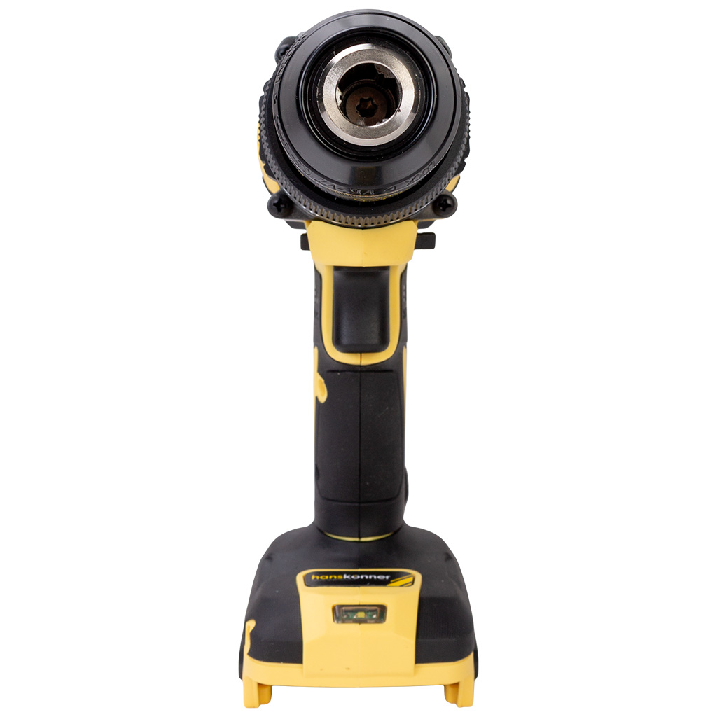 Набор электроинструмента Hanskonner, Дрель ударная + Гайковерт, в ящике с АКБ 6А+ЗУ 4,