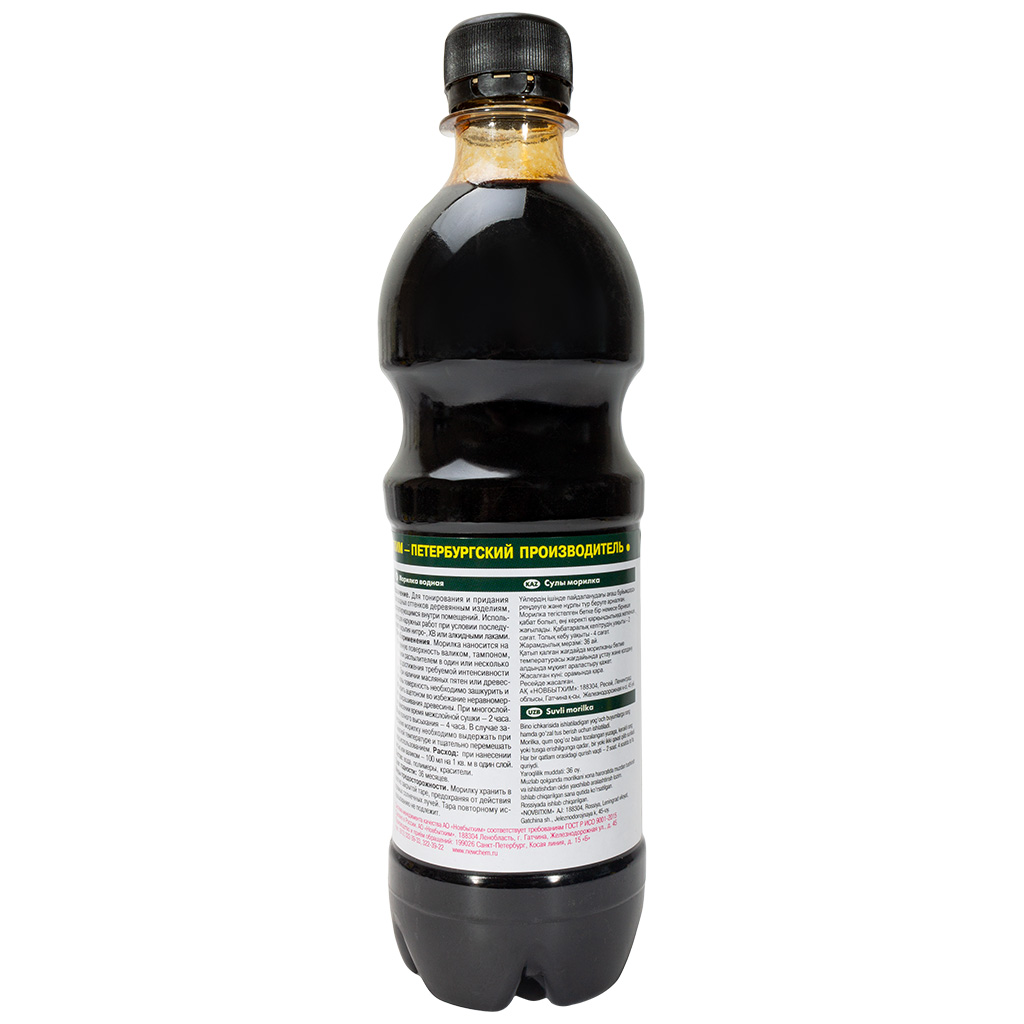 Морилка водная Новбытхим, влагостойкая, Клен, 0.5 л