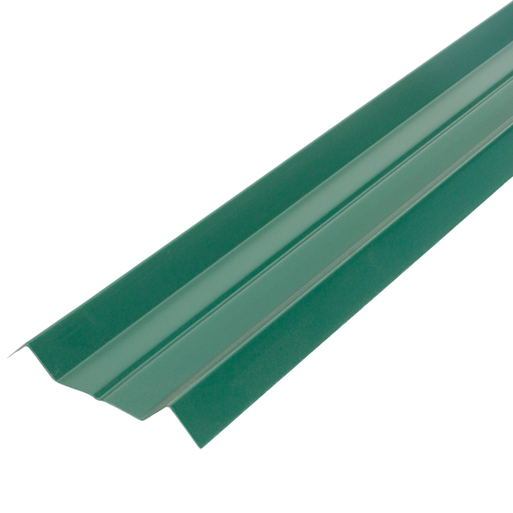 Штакетник металлический, 105 х 1500мм, RAL 6005 зеленый мох, М-образный