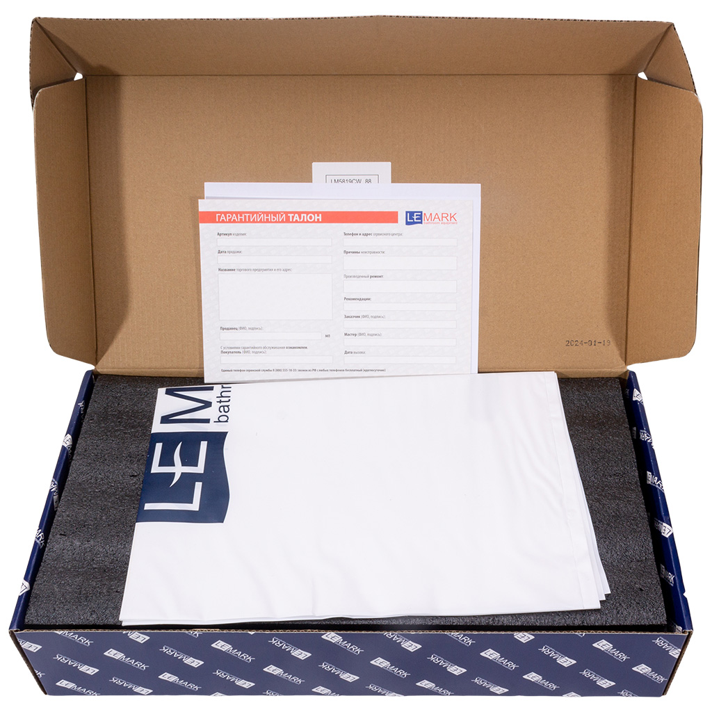 Смеситель Lemark Contest LM5819CW, с гигиеническим душем