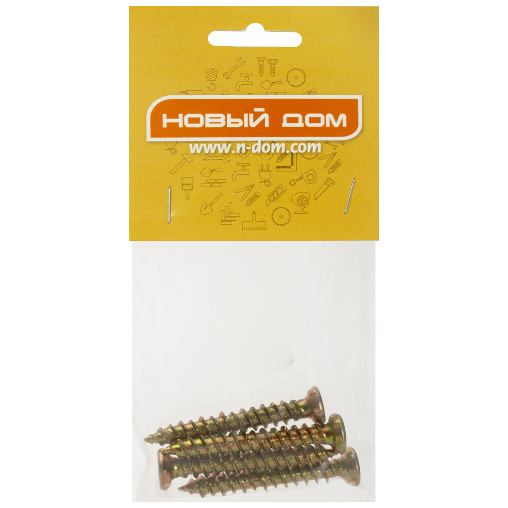 Шуруп нагель, по бетону, 7.5 х 52, 4 шт/упак
