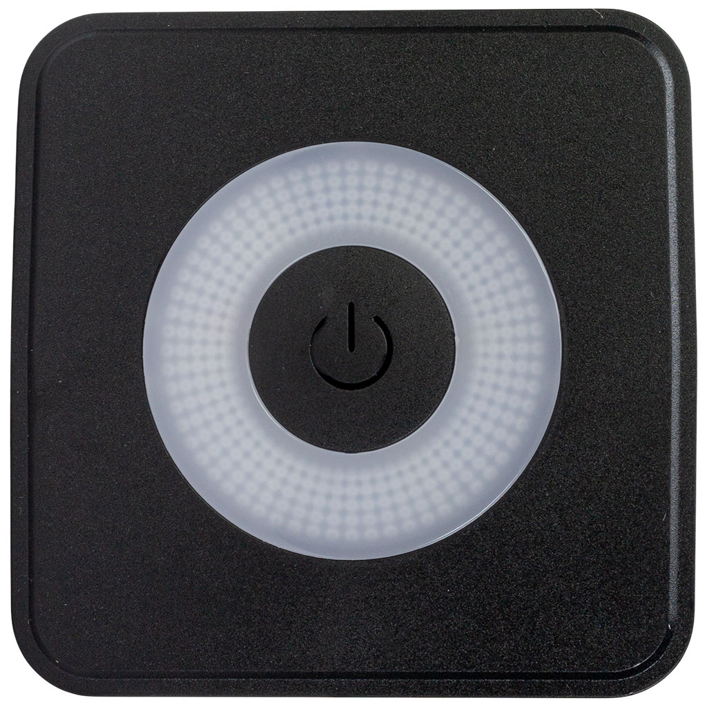 Разветвитель Uniel, 2 гнезда + 2 USB, с заземлением, 16А, черный