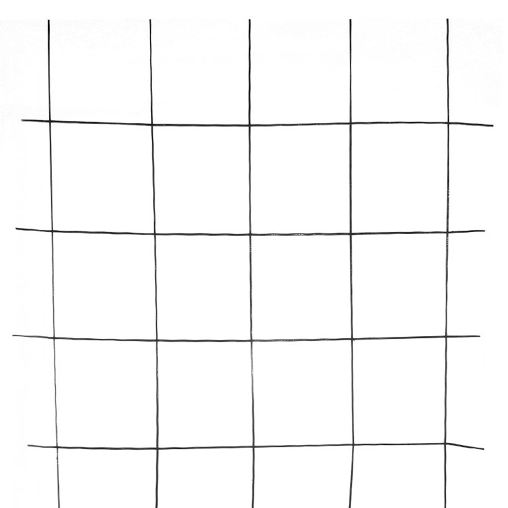 Сетка в картах яч.100х110х2.6мм, 0.5х2м, неоцинкованная