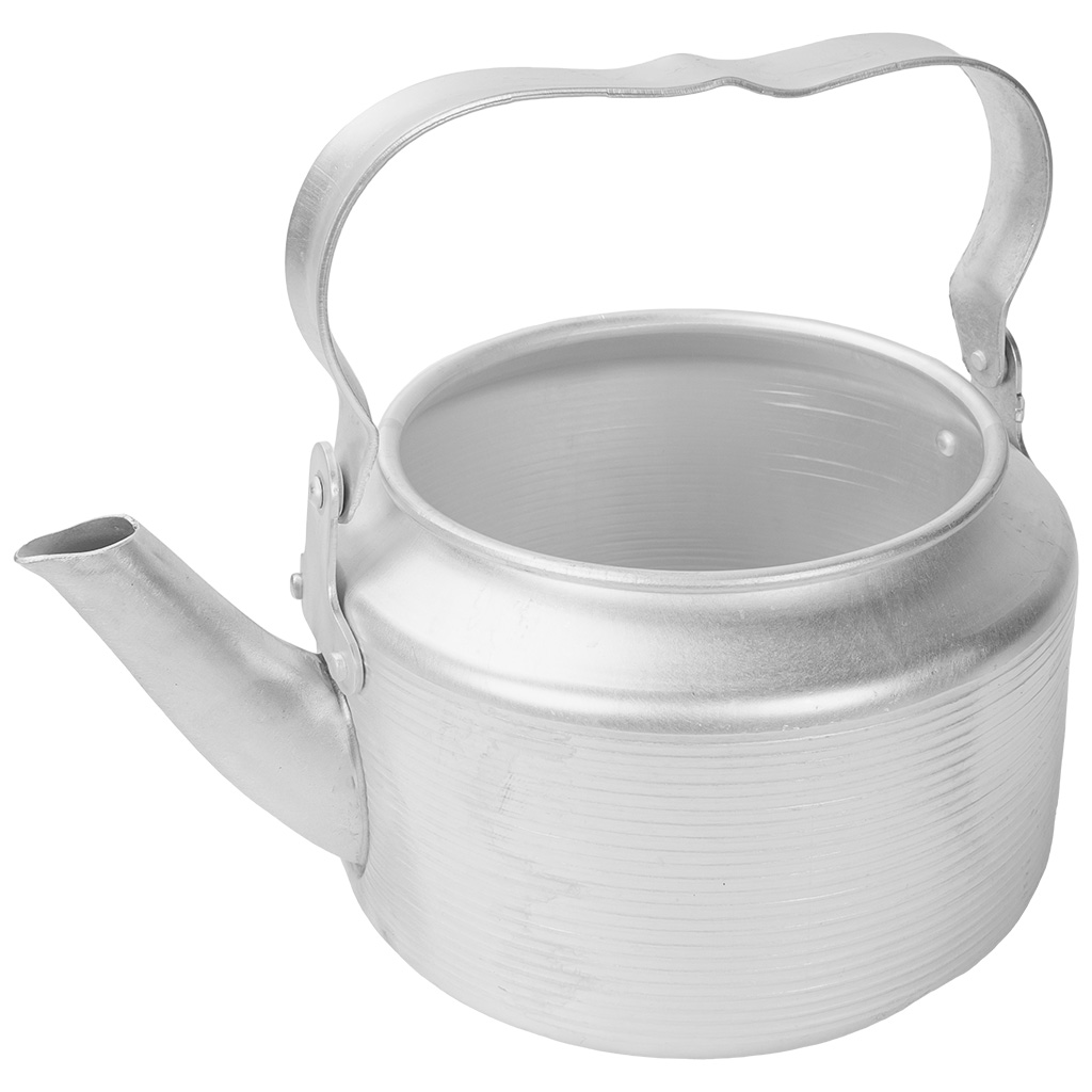 Чайник алюминиевый, матовый, травленный, 2л