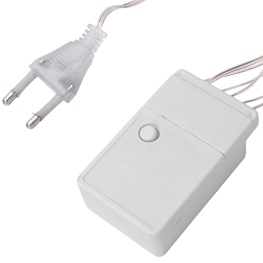 Электрогирлянда Занавес, 2 х 2м, холодный свет