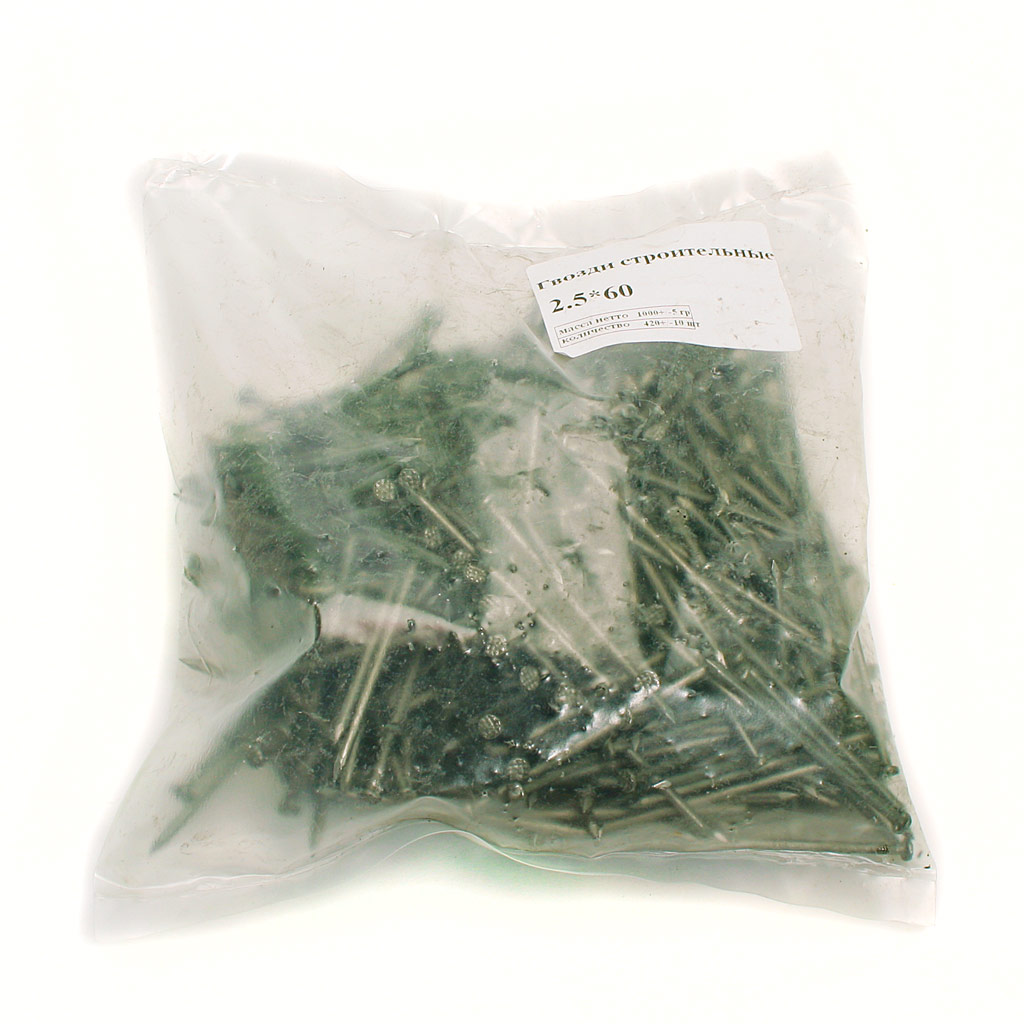Гвоздь строительный 80мм, 5.0кг