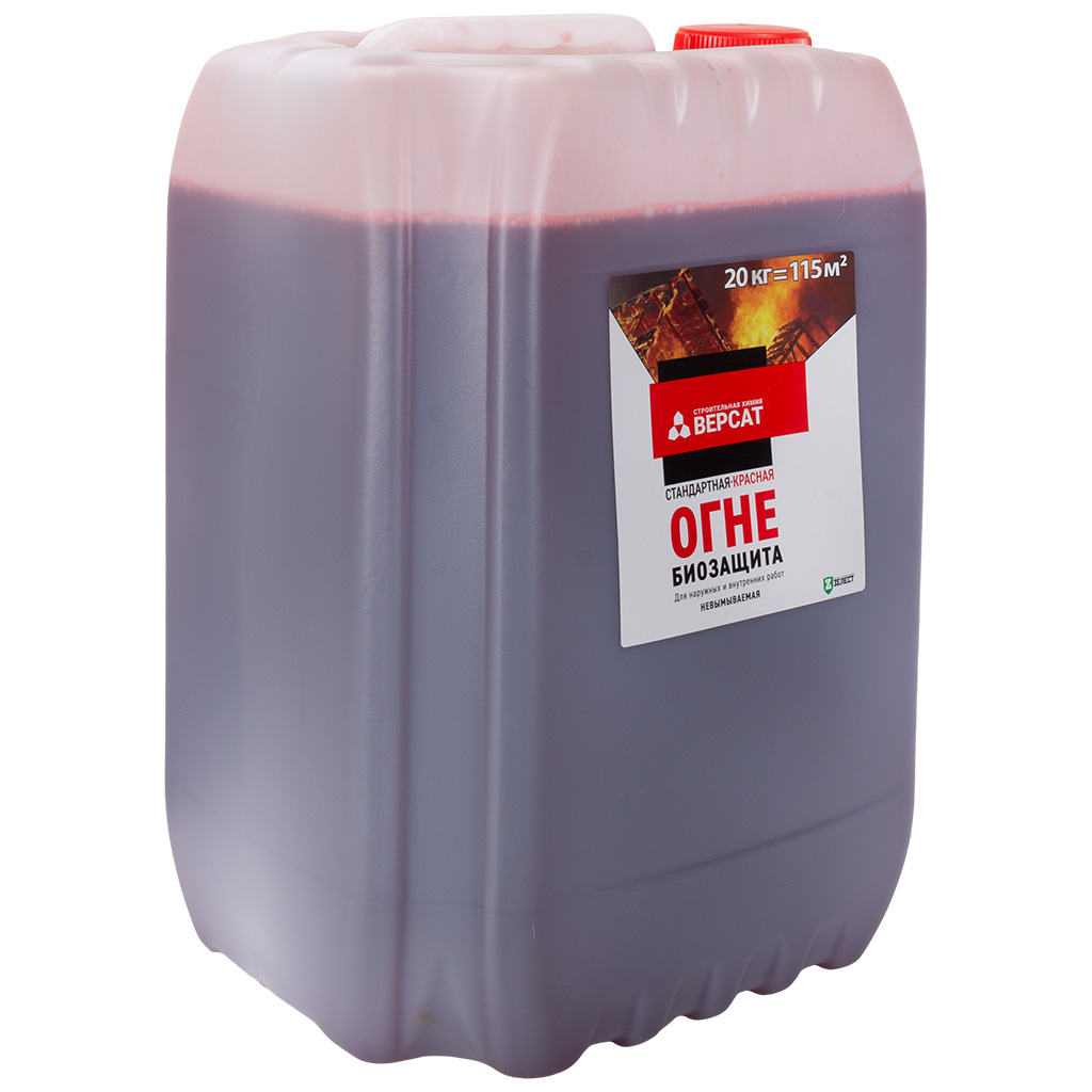 Антисептик Зелест Версат ОгнеБио красный 20кг