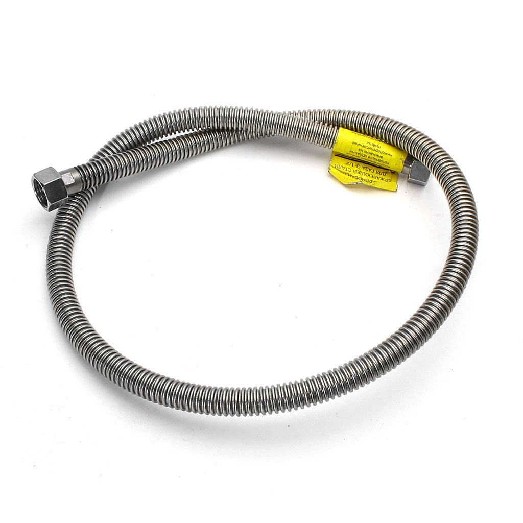 Подводка для газа ELKA, сильфонная, 1/2'' г-г, 100см