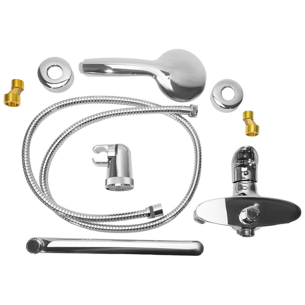 Смеситель Lemark Nero LM0251C, для ванны, хром