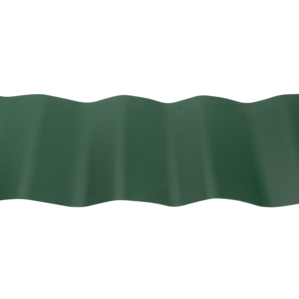 Лента бордюрная Протэк Гофра, хаки, 100мм х 9000мм