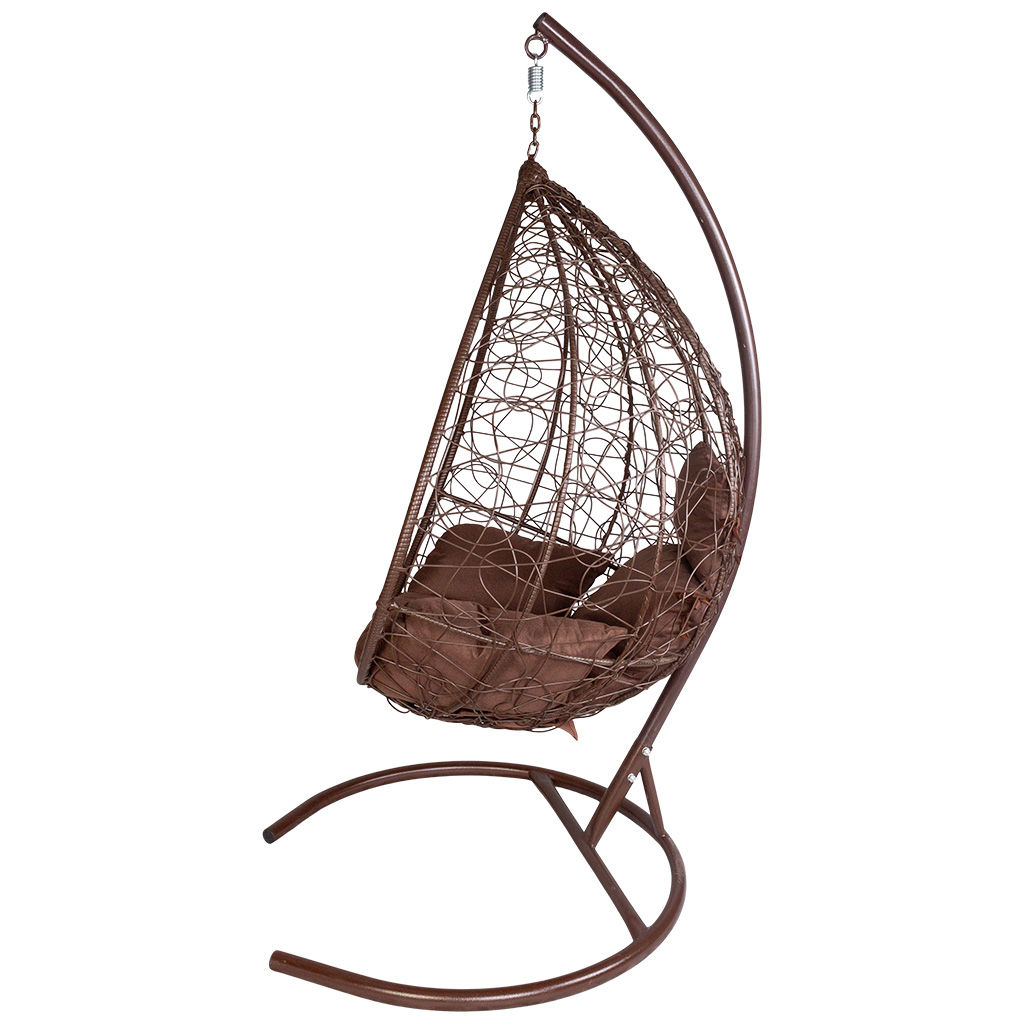 Кресло подвесное "Сфера Лайт" CN700-MT, коричневое