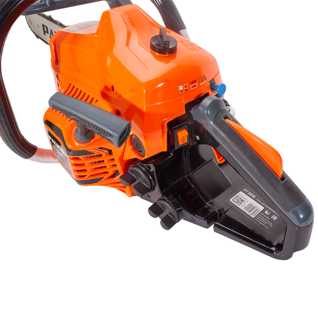 Бензопила цепная Patriot PT 3816, 1,4кВт, шина 16", с топором в подарок APF-60