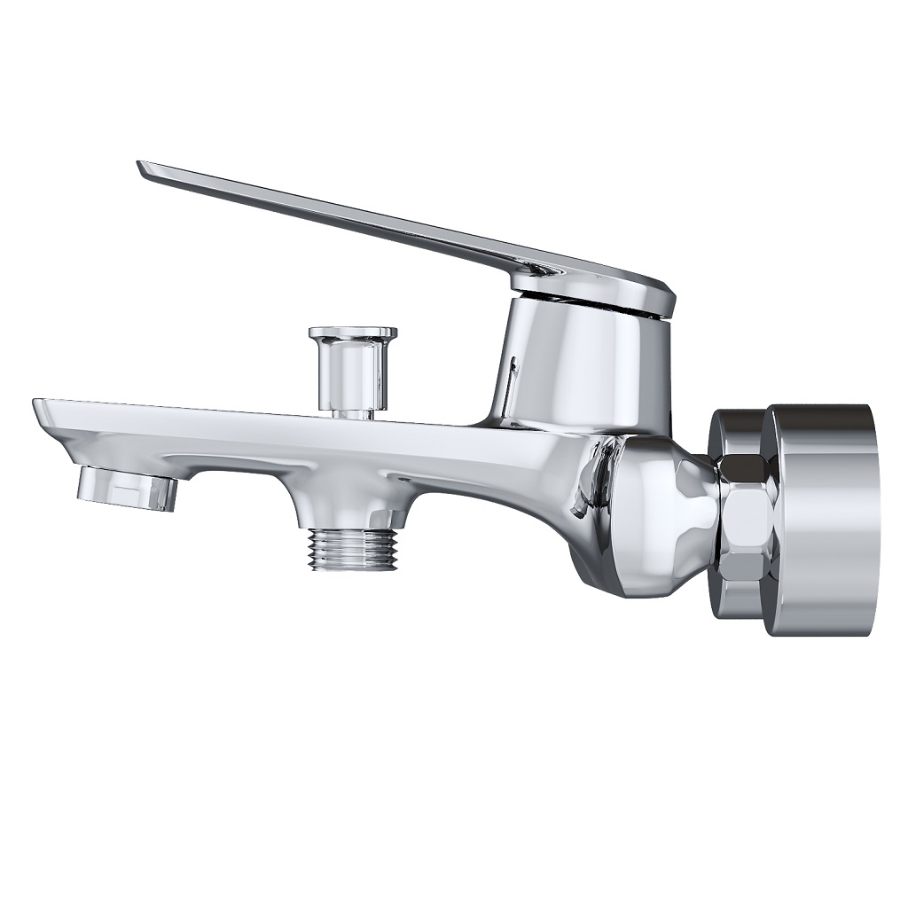Смеситель Mixline Real ML25-01, для ванны, хром