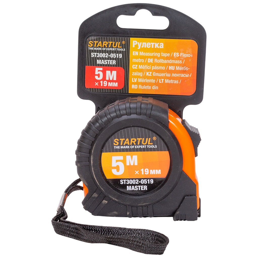 Рулетка  5м х19мм, "Стандарт" Startul Master