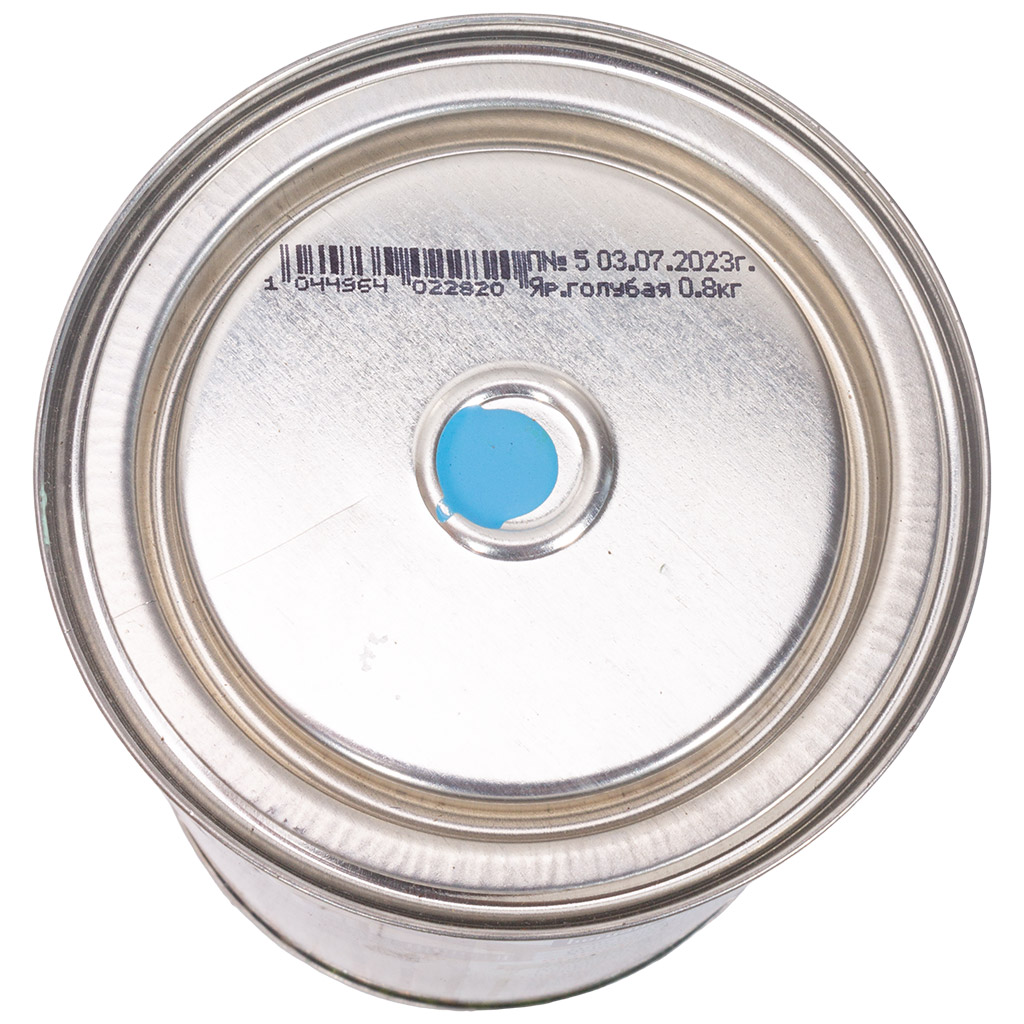 Эмаль ПФ-115 Bergauf алкидная, ярко-голубая 0,8кг