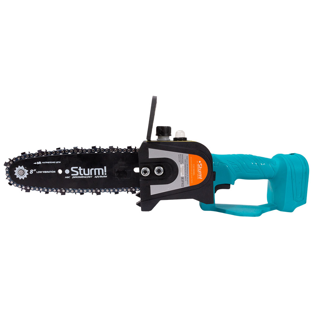 Пила аккумуляторная цепная Sturm! CSC1808/BL 1BatterySystem, шина 20см, 18Вт