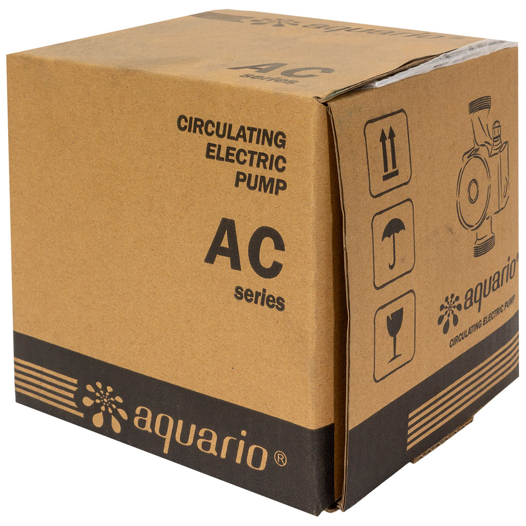Насос циркуляционный Aquario АС 204, 130мм, с гайками