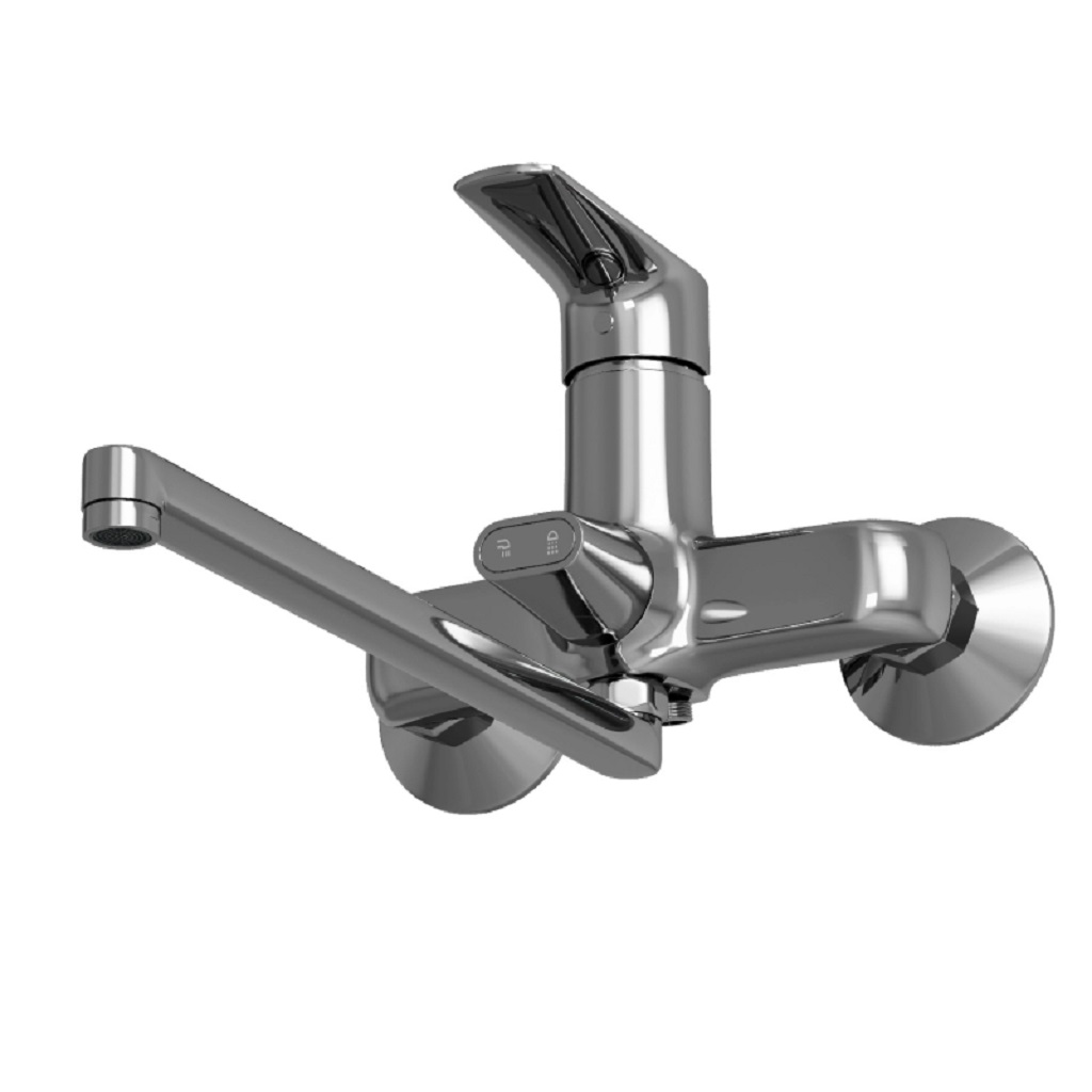 Смеситель для ванны Mixline ML14-02, хром