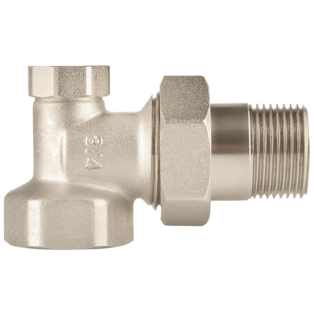 Набор ручной ругелировки радиатора Royal Thermo, угловой, 3/4"