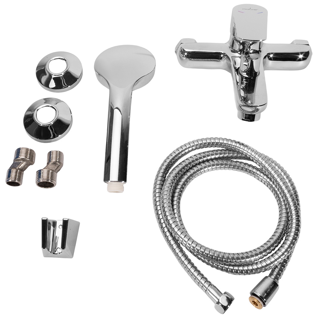 Смеситель для ванны Mixline ML14-01, хром