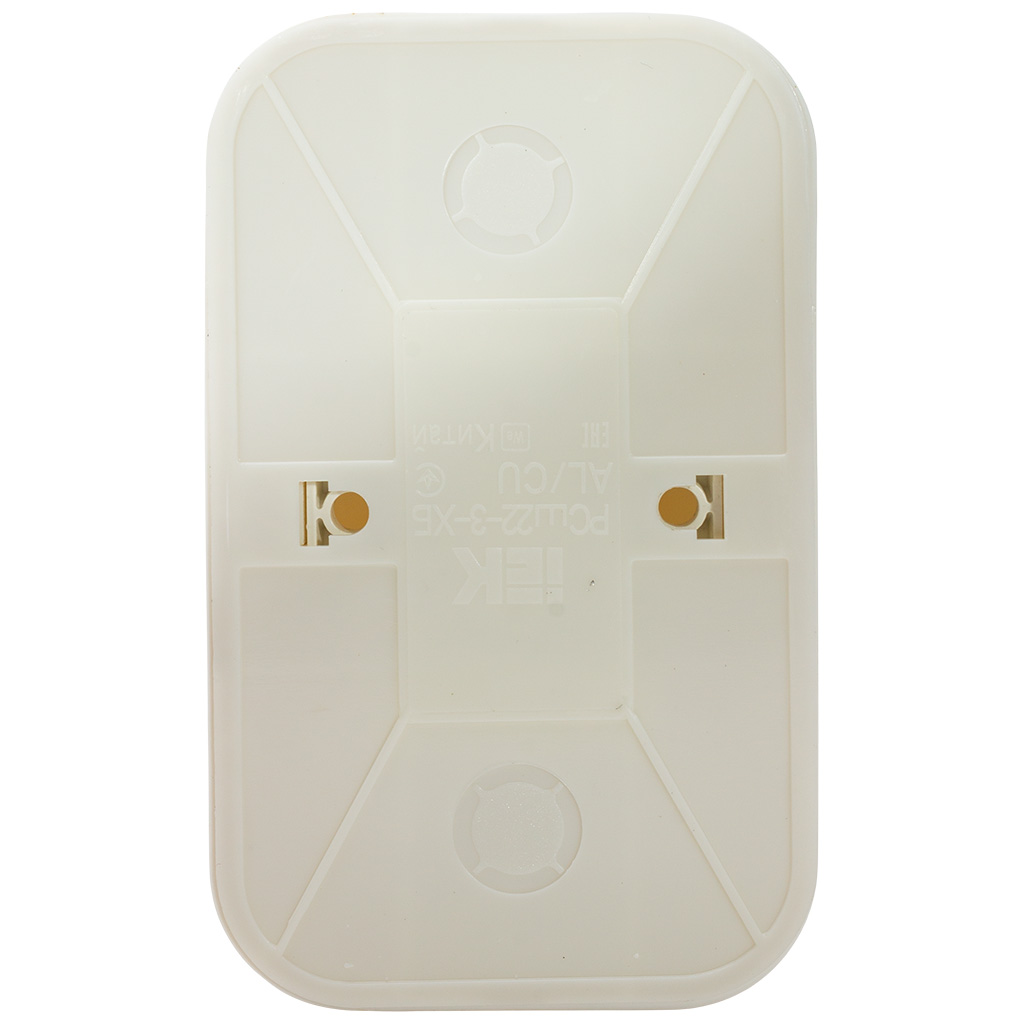 Розетка открытой проводки ИЭК Glory, 2-местная, 16А, с заземлением, белая