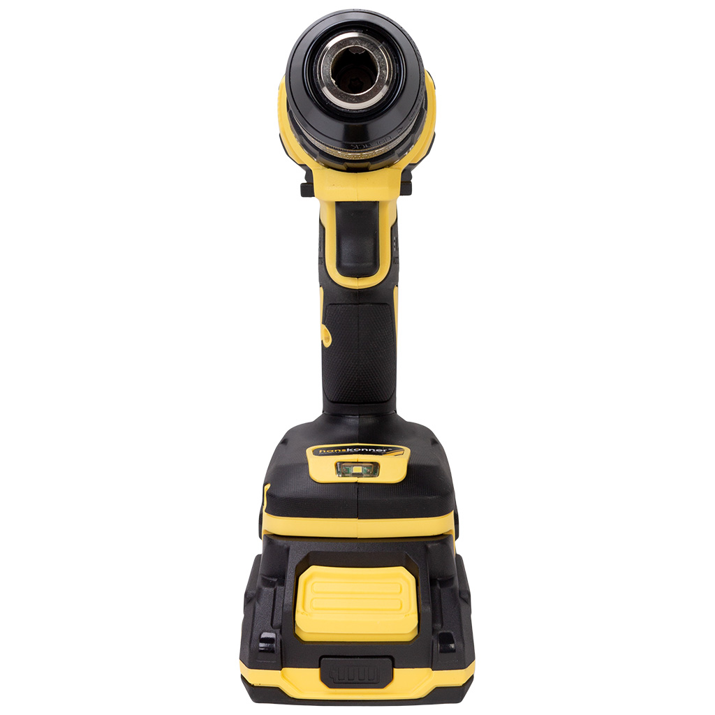 Дрель-шуруповерт Hanskonner, аккумуляторная, с бесщеточным двигателем, 18В, 1BatterySystem