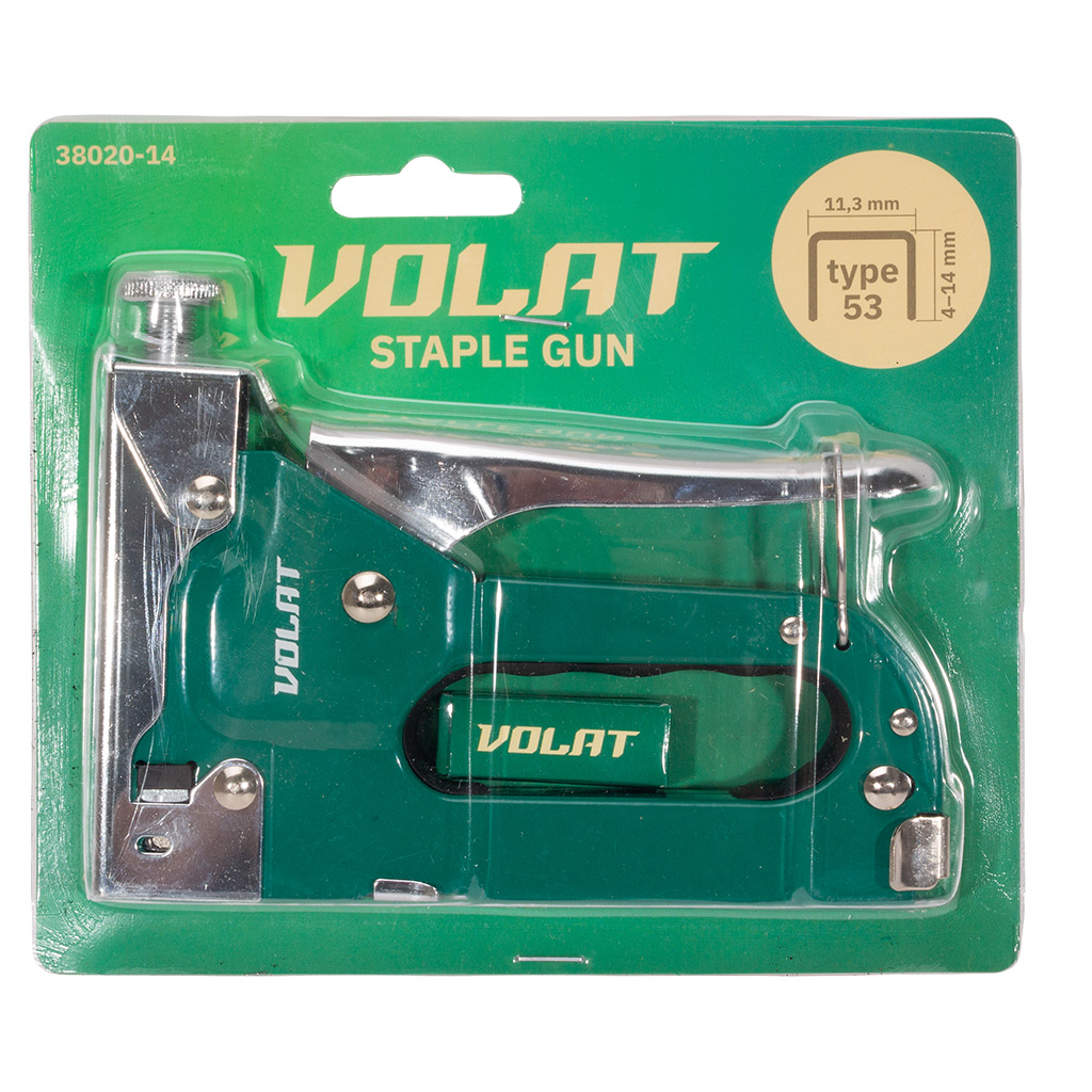 Степлер Волат, пластиковый корпус, тип 53, 4- 14мм