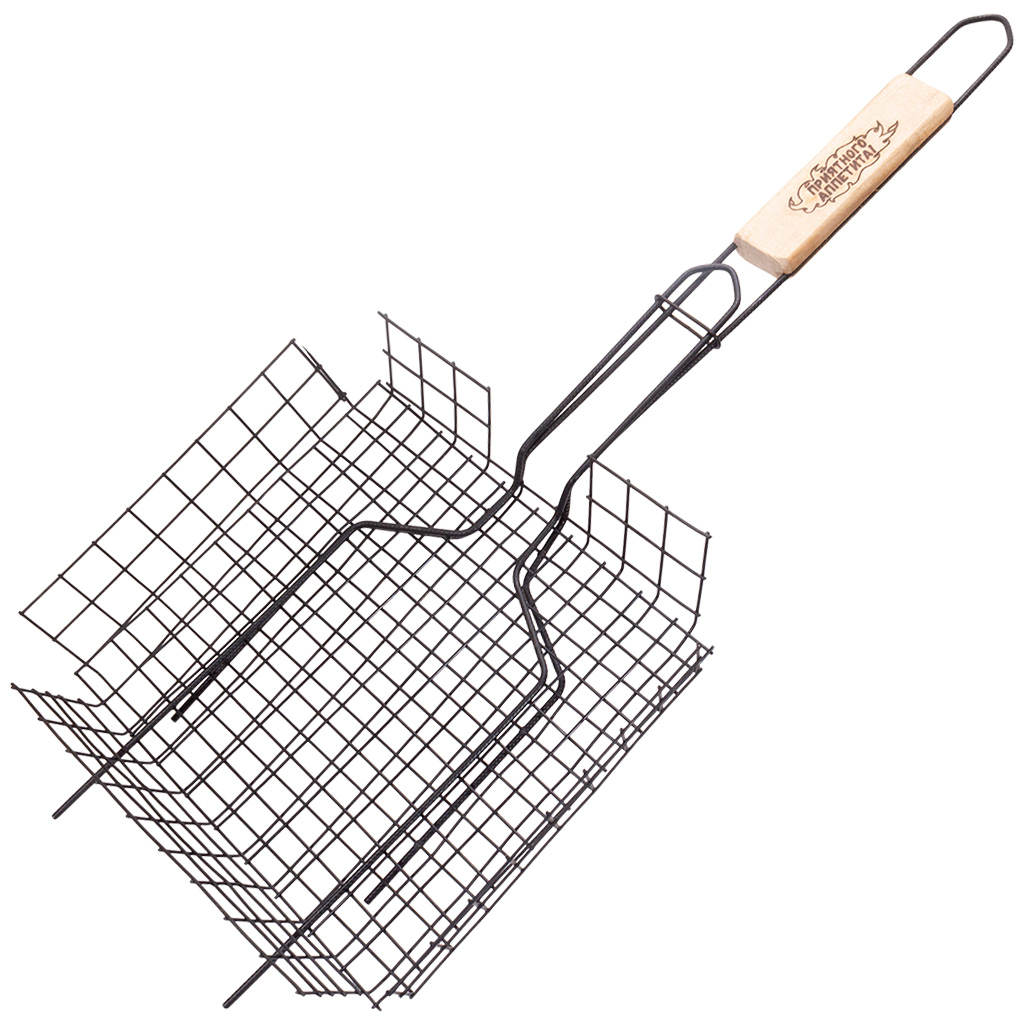 Решетка барбекю глубокая малая, 260х235х60мм