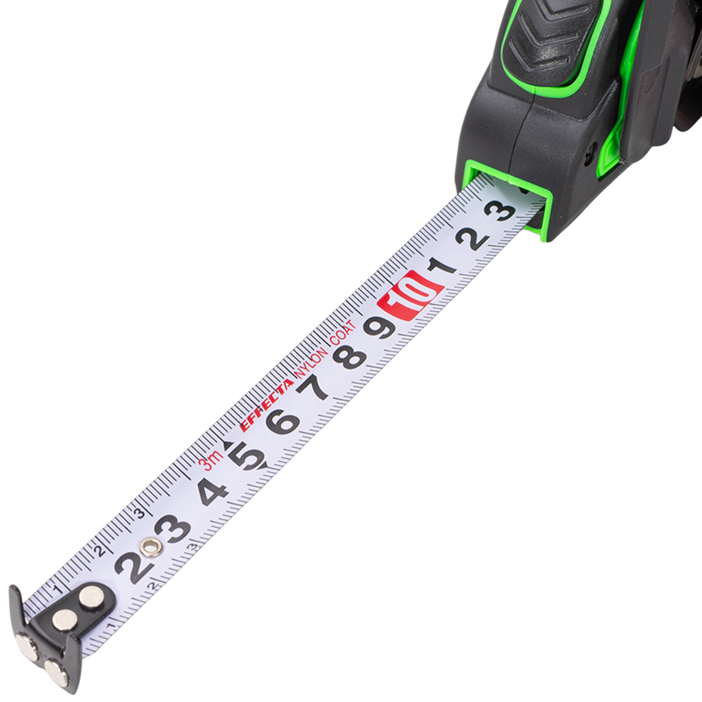 Рулетка Effecta Fort, автостоп, магнит, 3м х16мм