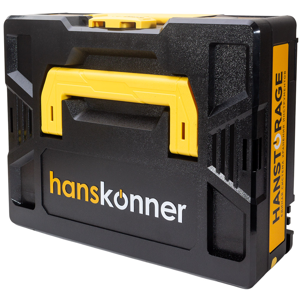 Углошлифовальная, аккумуляторная машина Hanskonner HAG1812E, d-125мм, 18В