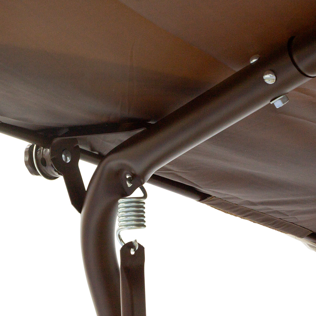 Качели садовые Olsa С1483 "Турин Премиум", 3-х местные, 2440х1440х1810мм