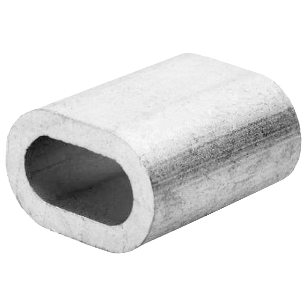 Наконечник троса Fixbox, 8мм, алюминиевый, 1шт/упак