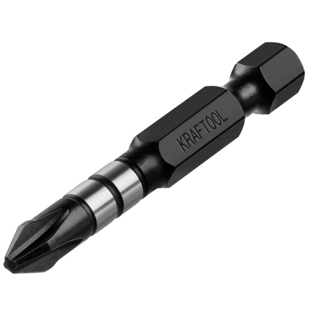 Бита Kraftool Impact PH №2, 50мм, ударная, 2шт