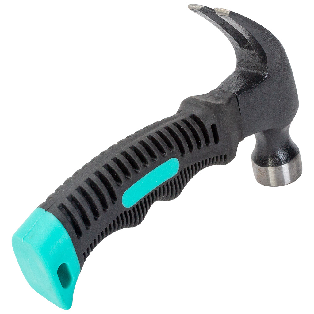 Молоток-гвоздодер Sturm!, фибергласс, 250г