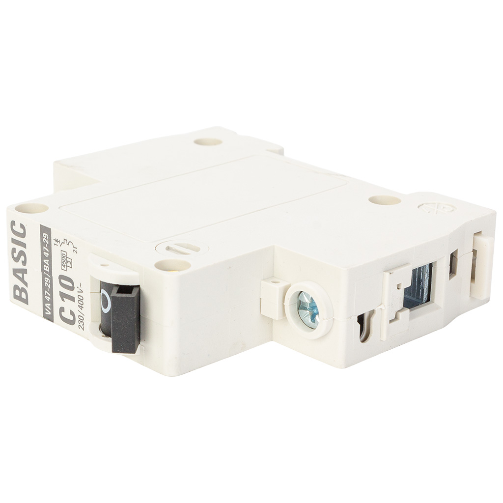 Выключатель автоматический ВА47-29 EKF, 1 полюсный, 10А С 4.5кА