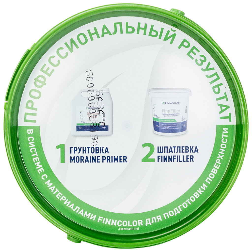 Краска водно-дисперсионная Finncolor Oasis hall/office, матовая,база С, 1.3кг