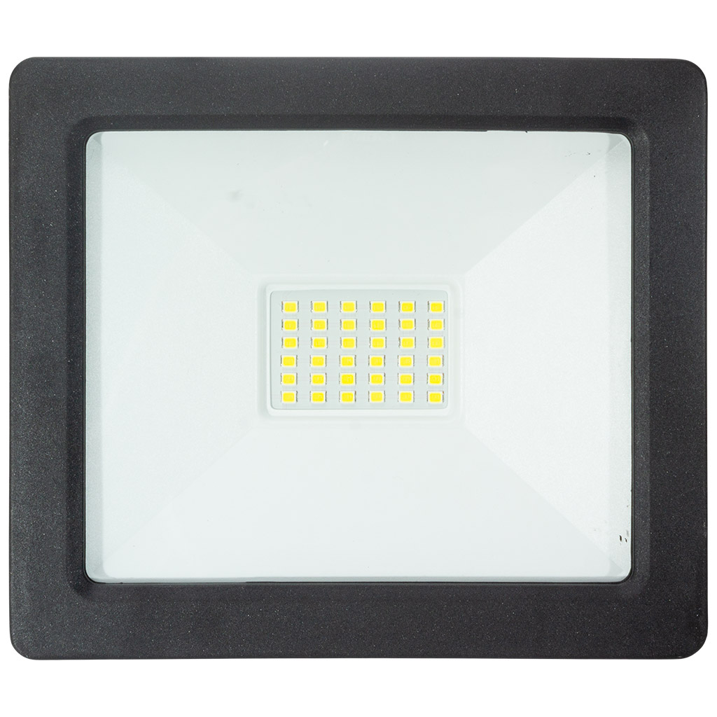 Прожектор светодиодный Leek, 30Вт, 6500К, IP65, черный