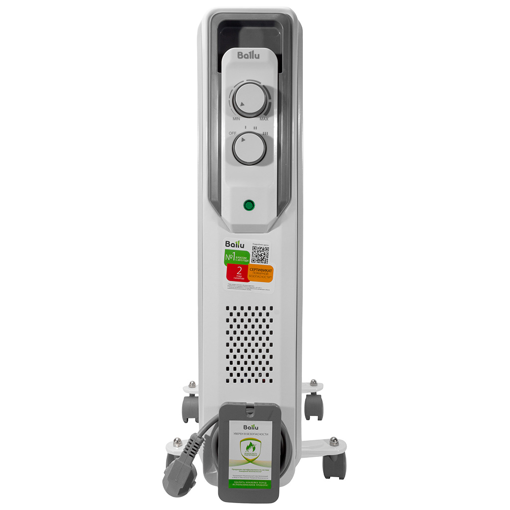 Масляный обогреватель Ballu Cube BOH/CB-09W 2000, 9 секций