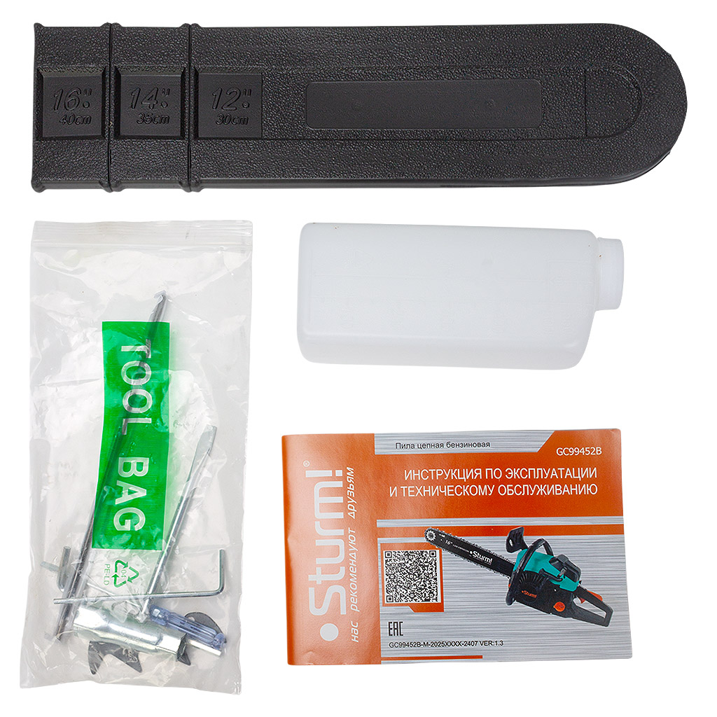 Бензопила цепная Sturm! GC99452B, шина 16", 2,4кВт