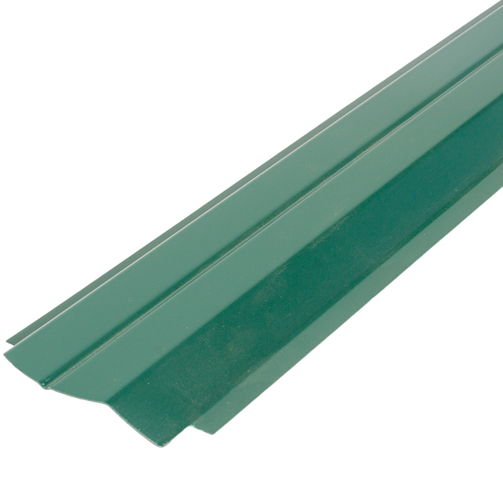 Штакетник металлический, 105 х 1250мм, RAL 6005 зеленый мох, П-образный, двухсторонний прокрас