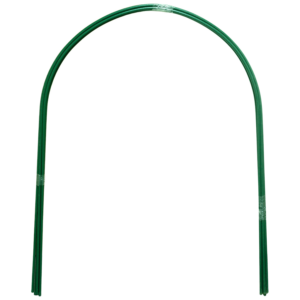 Парниковая дуга Садовита, стальная в ПВХ оплетке, 1200х1000х3000м, комплект 6шт