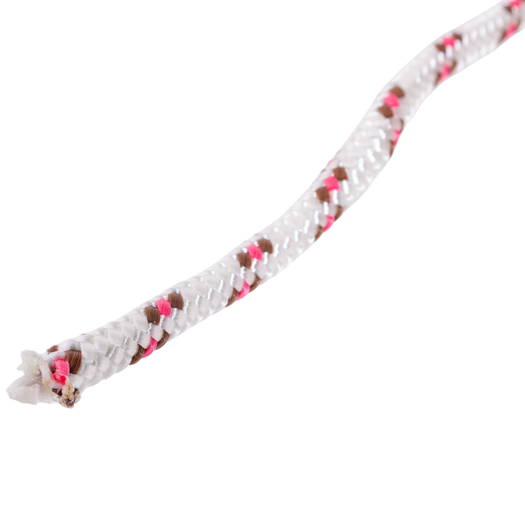 Фал капроновый с сердечником, 16-ти прядный, 4мм х 20м