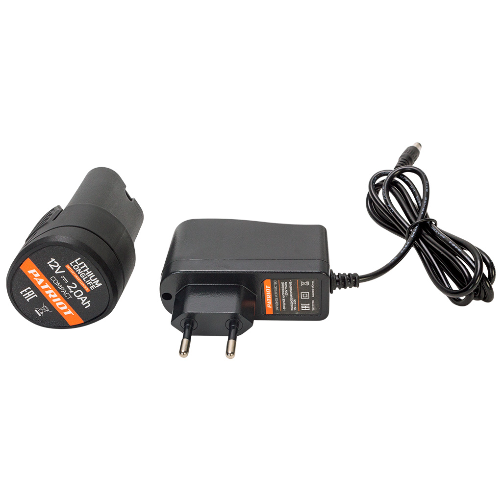 Дрель-шуруповерт аккумуляторная Patriot BR 104Li, 12В