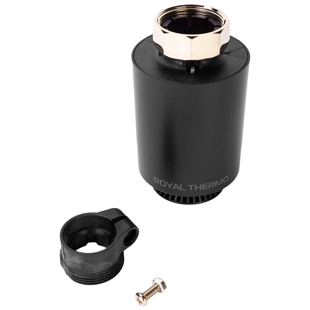 Термостат радиаторный Royal Thermo Smart Heat, электронный, черный