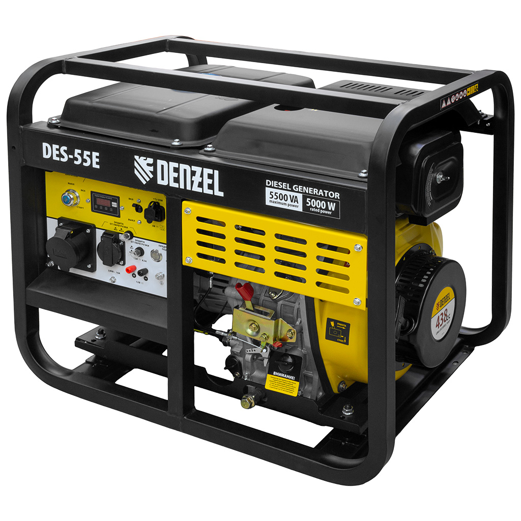 Генератор дизельный Denzel DES-55E