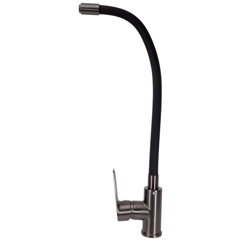 Смеситель для кухни Mixline ML33-098GR, графит