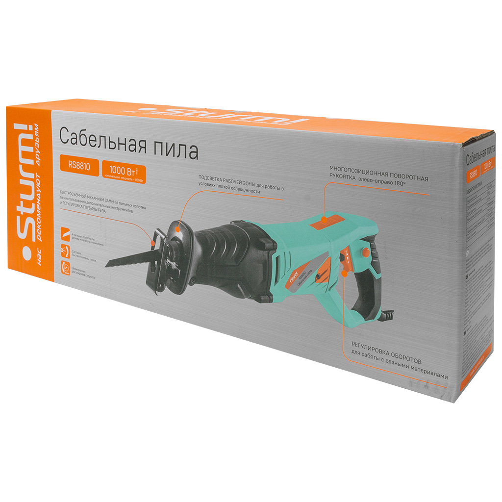 Пила сабельная Sturm! RS8810, 1кВт