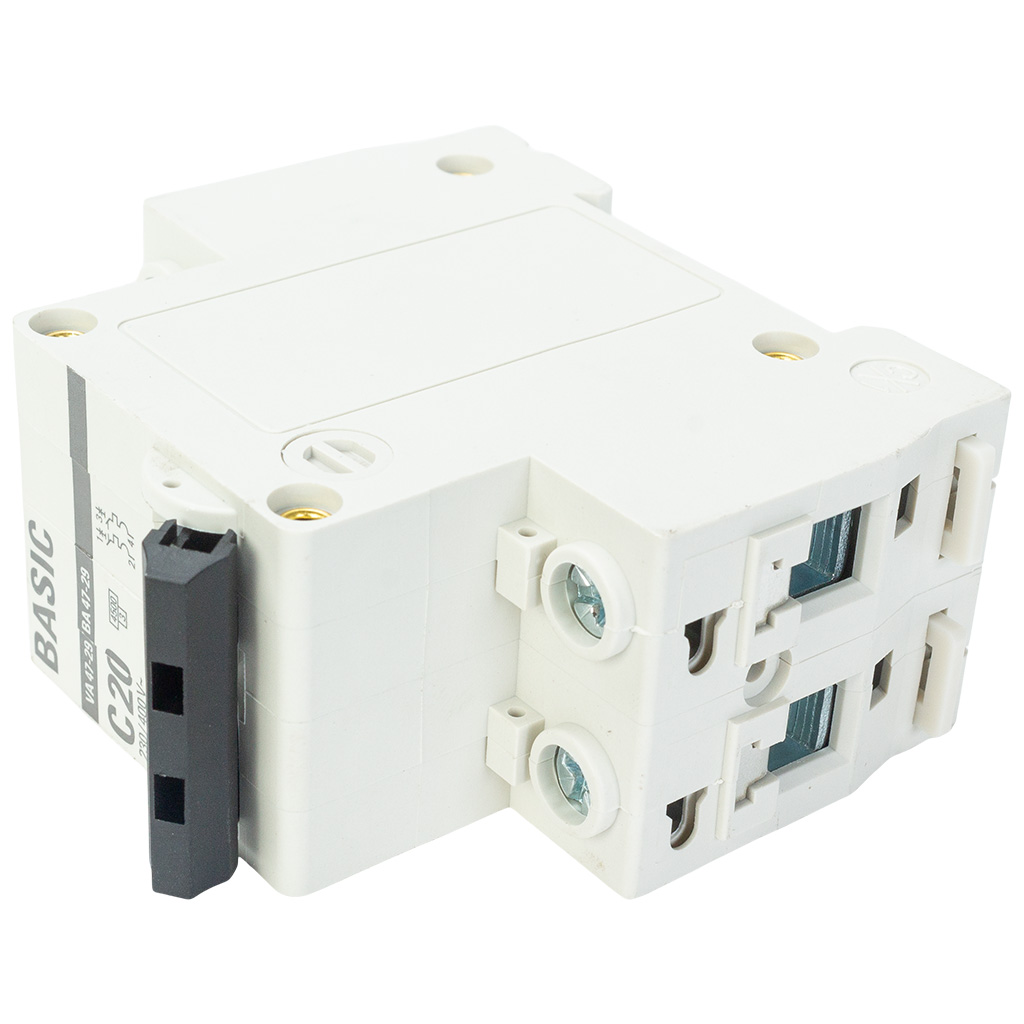 Выключатель автоматический ВА47-29 EKF, 2 полюсный, 20А С 4.5кА