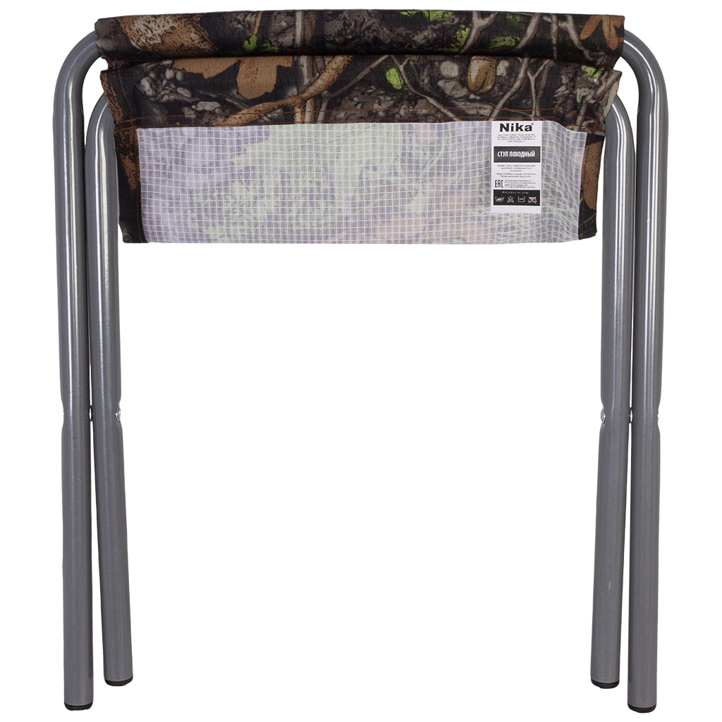 Набор мебели Nika, стол + 4 стула, зеленый с принтом